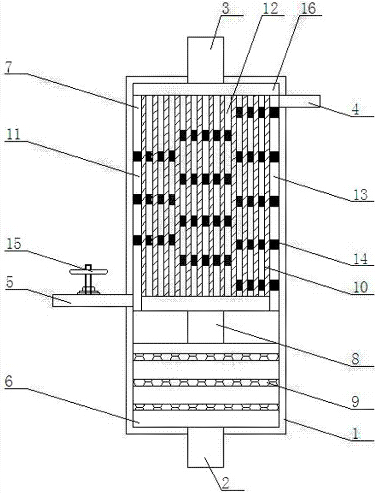 Air preheating device utilizing boiler flue gas for heat exchanging