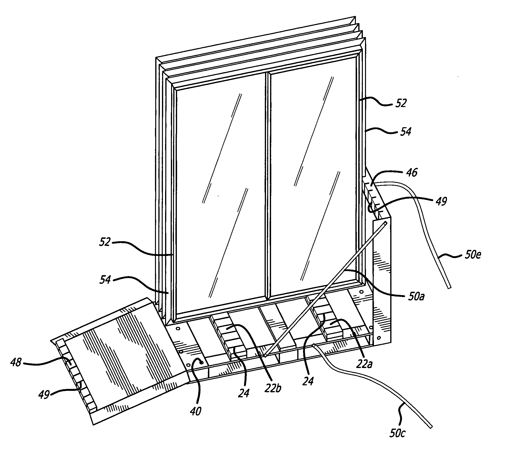 Window pallet and method of use thereof