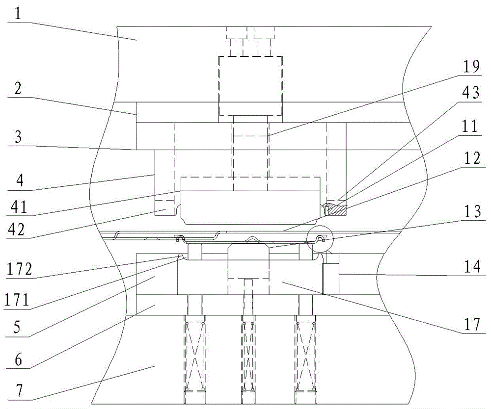 A shearing and bending mechanism