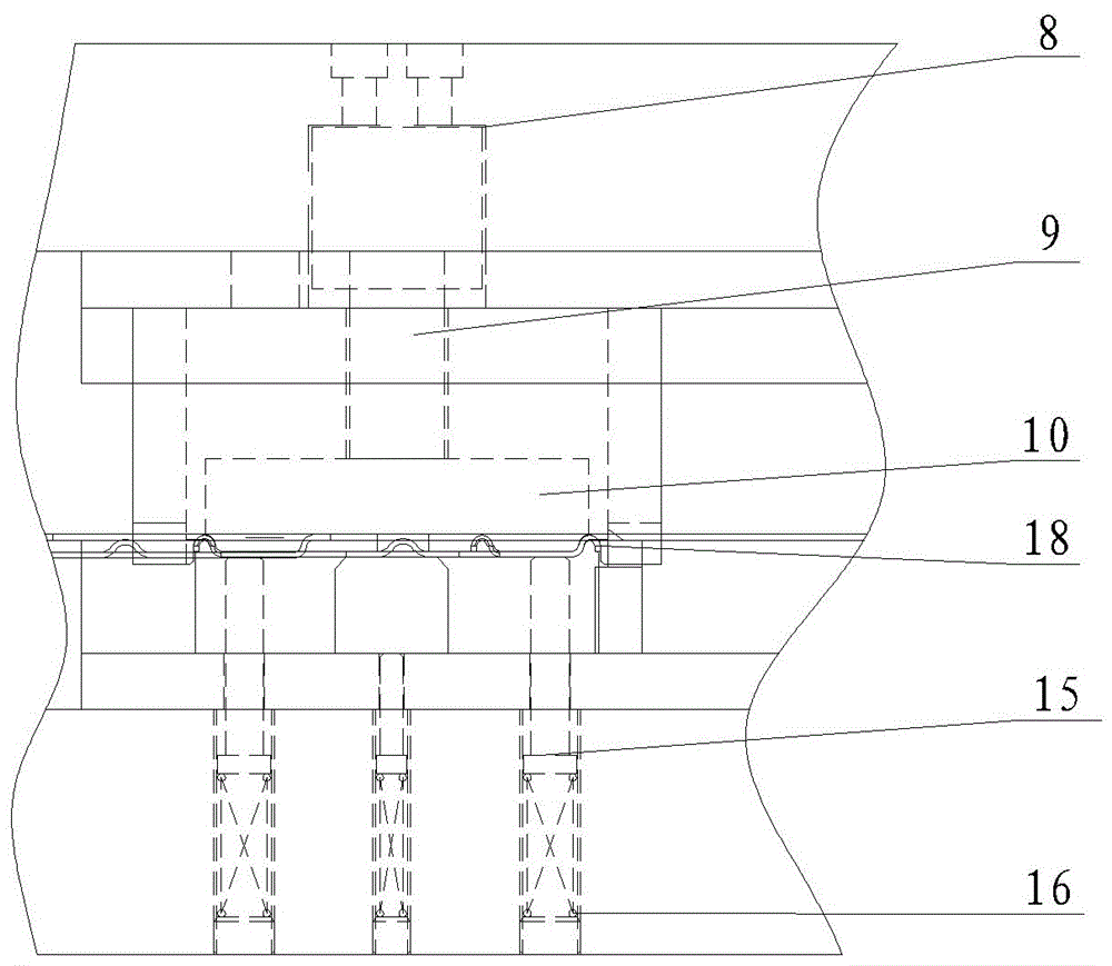 A shearing and bending mechanism