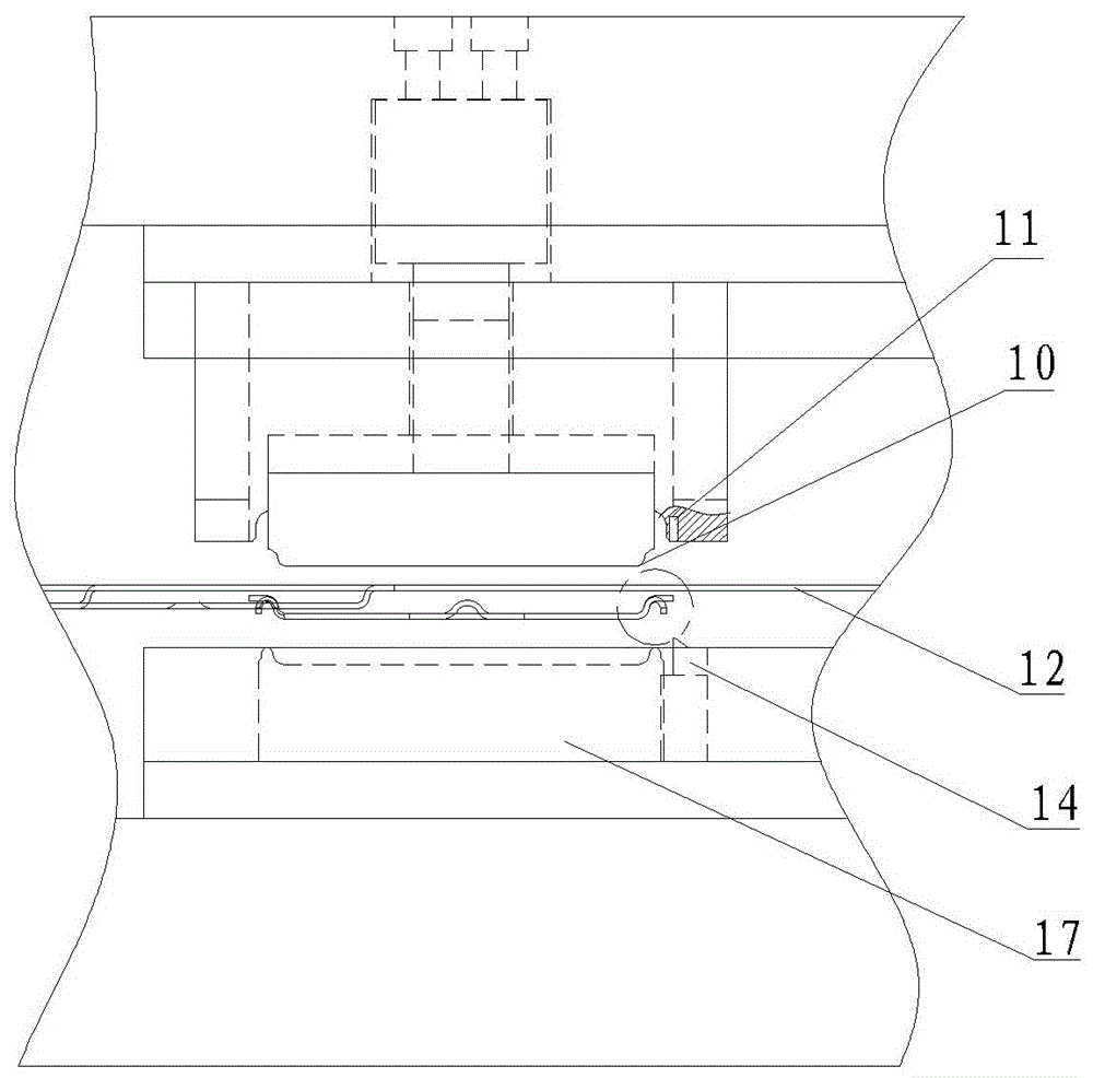 A shearing and bending mechanism