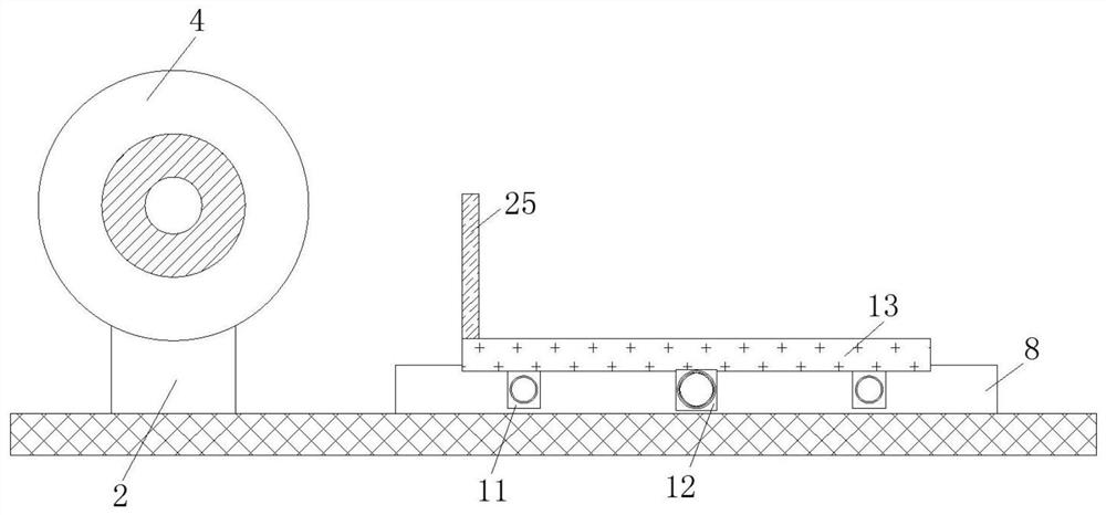 Winding device for armored platinum-rhodium wire production