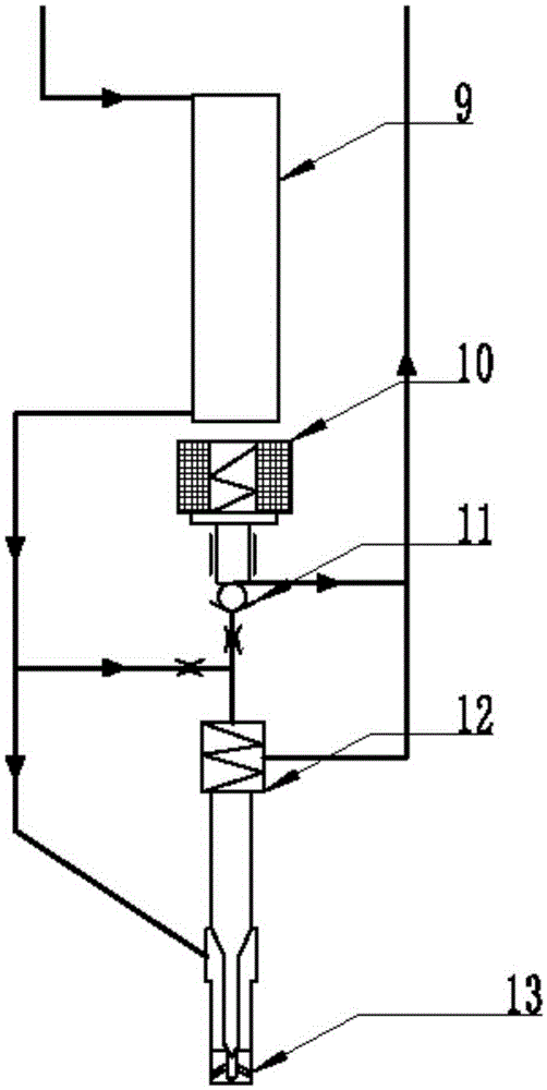 Common rail type air cylinder oil injection lubricating system