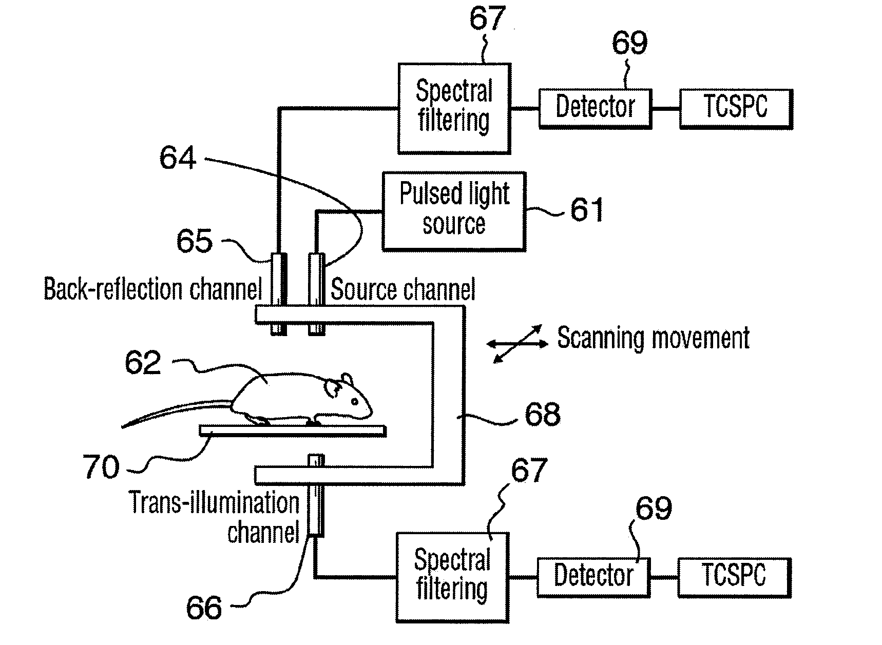 Method of decomposing constituents of a test sample and estimating fluorescence lifetime