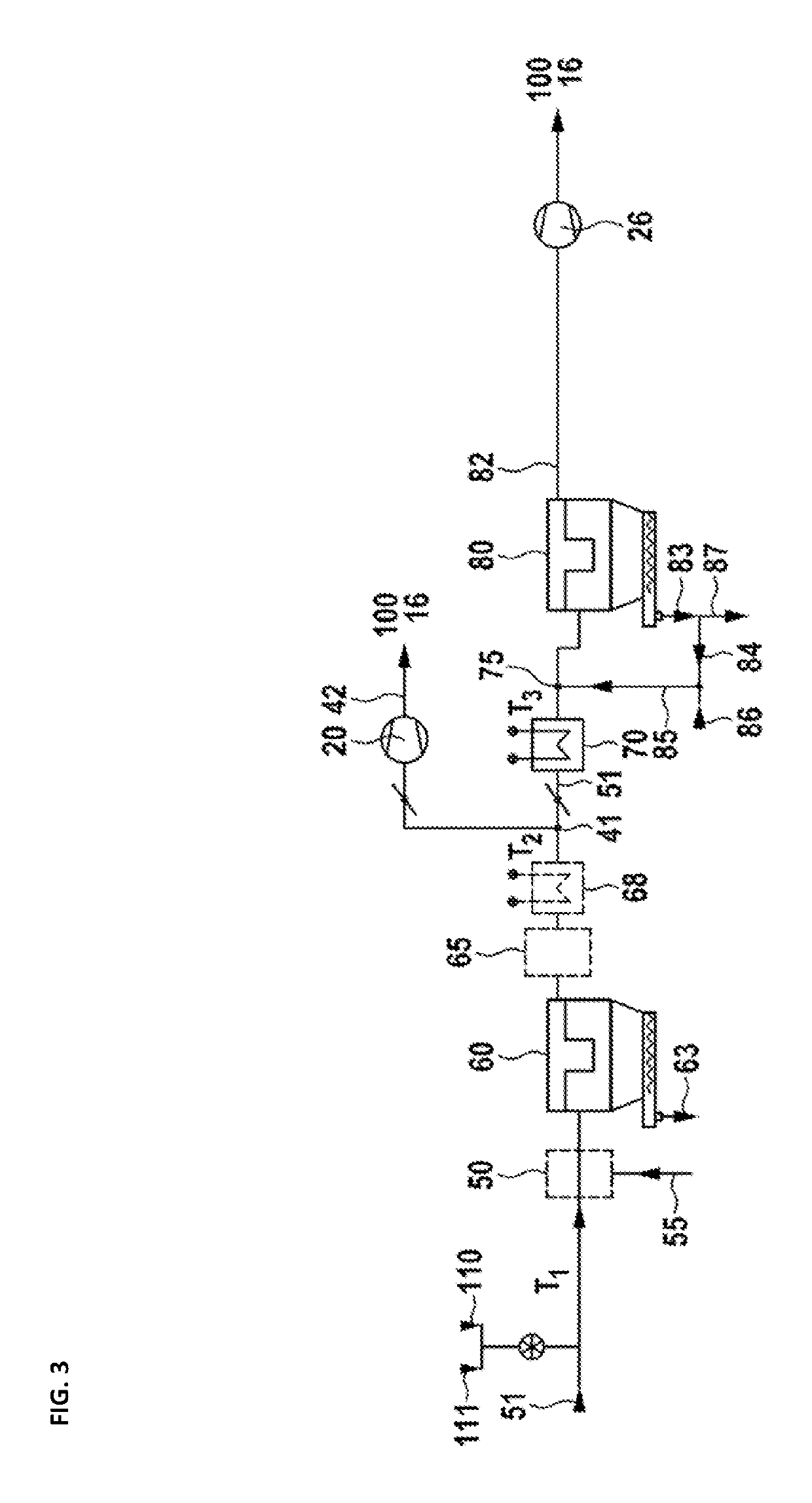 Cement clinker line and a method for operating a cement clinker line