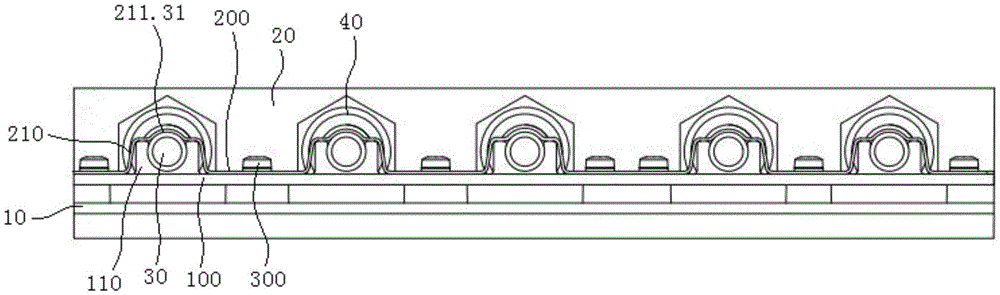 Electromagnetic shielding structure for quick pressed cables