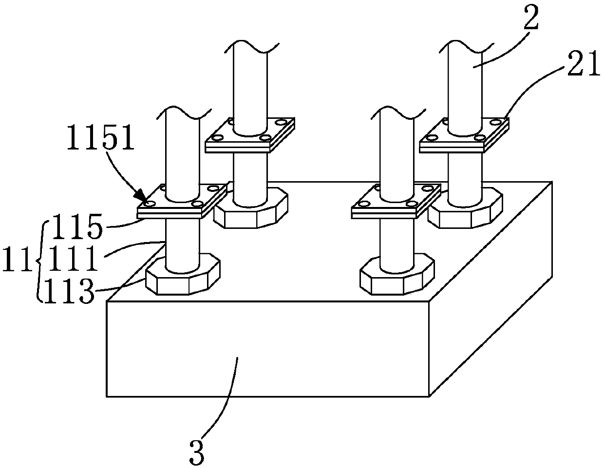 Pit structure installation method