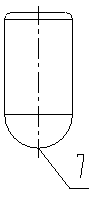 Column nail type high-pressure grinding roller roll surface and production method thereof