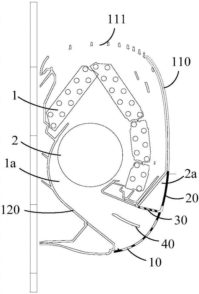 Wall-hanging type indoor unit and air conditioner