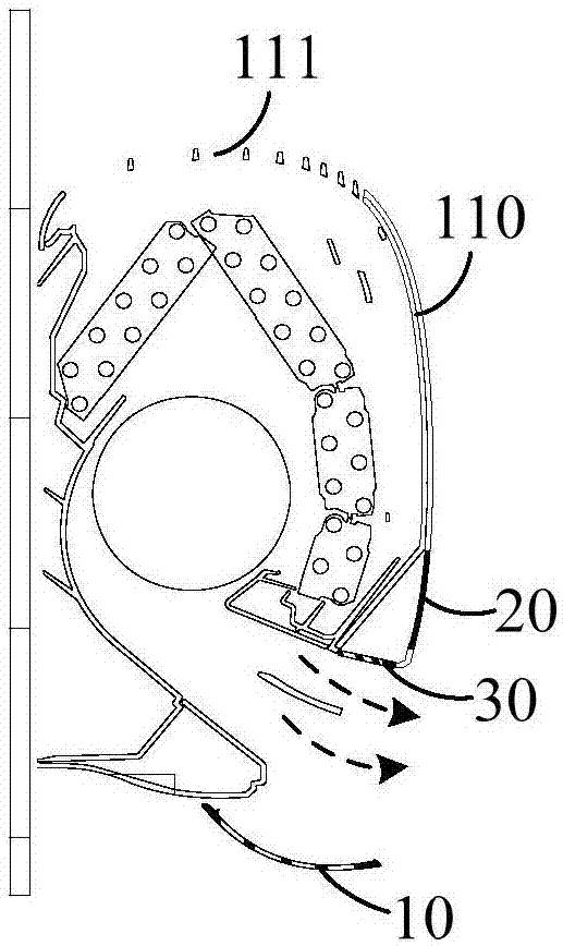 Wall-hanging type indoor unit and air conditioner