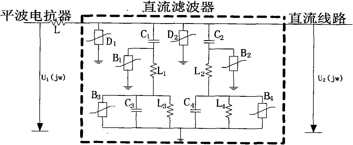 Method for converting boundary element by extra-high voltage direct current transmission line mode voltage S