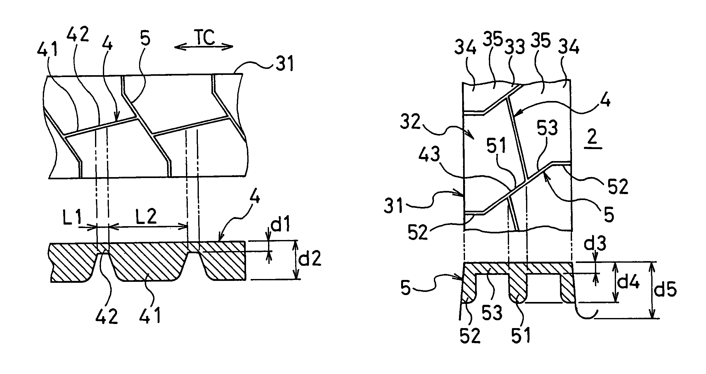 Pneumatic tire with rib having widthwise sipes and circumferential sipe