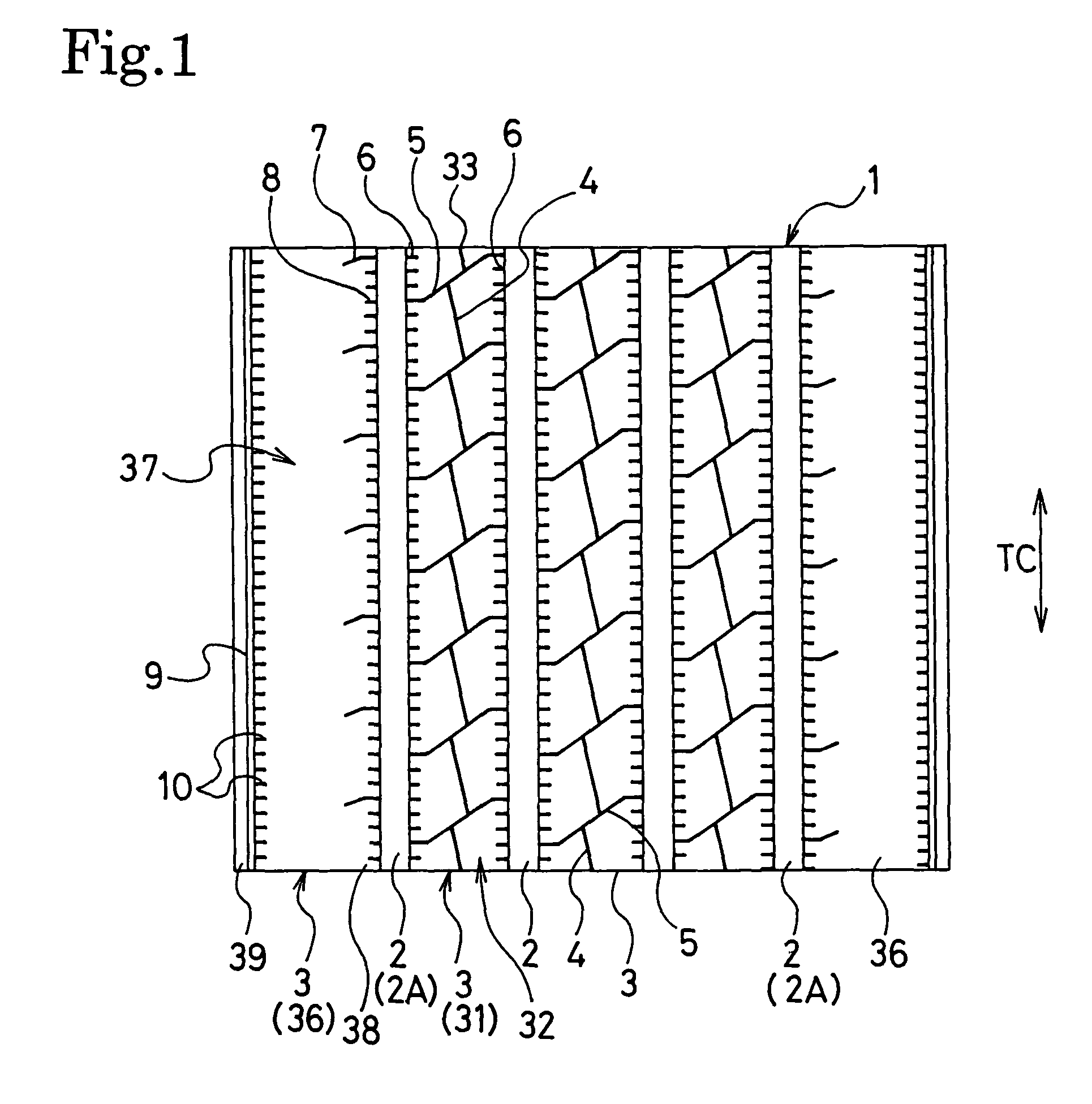 Pneumatic tire with rib having widthwise sipes and circumferential sipe