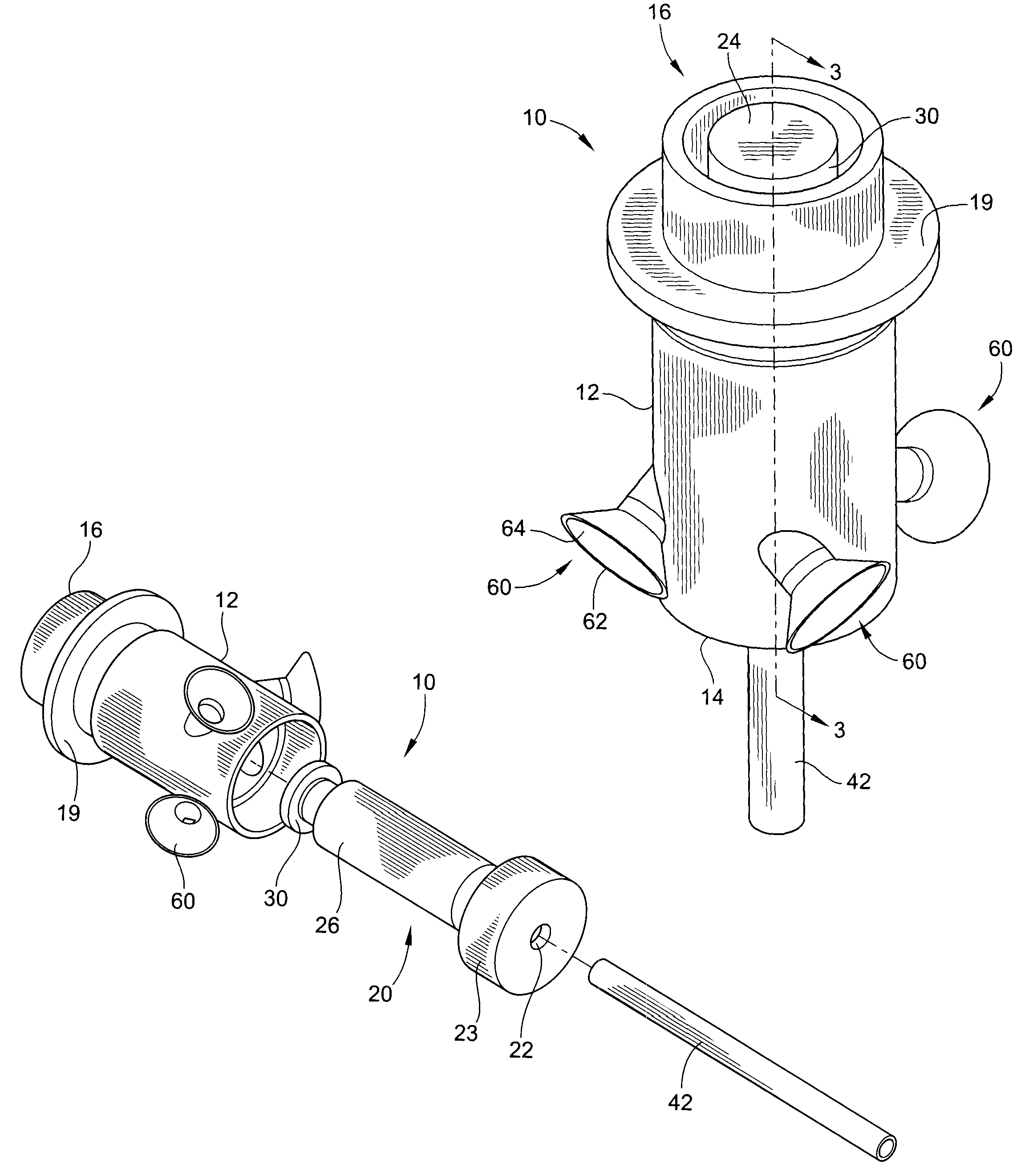 Premixing injector for gas turbine engines