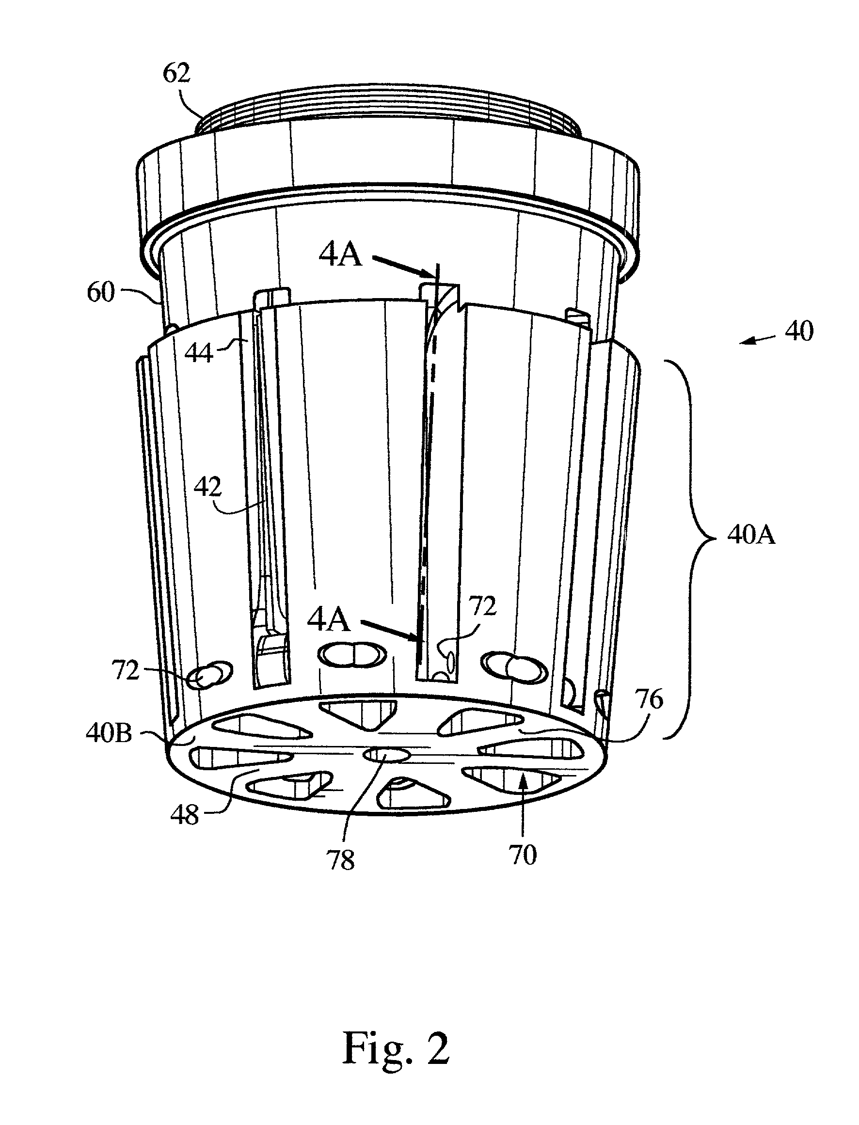 Precision guided extended range artillery projectile tactical base