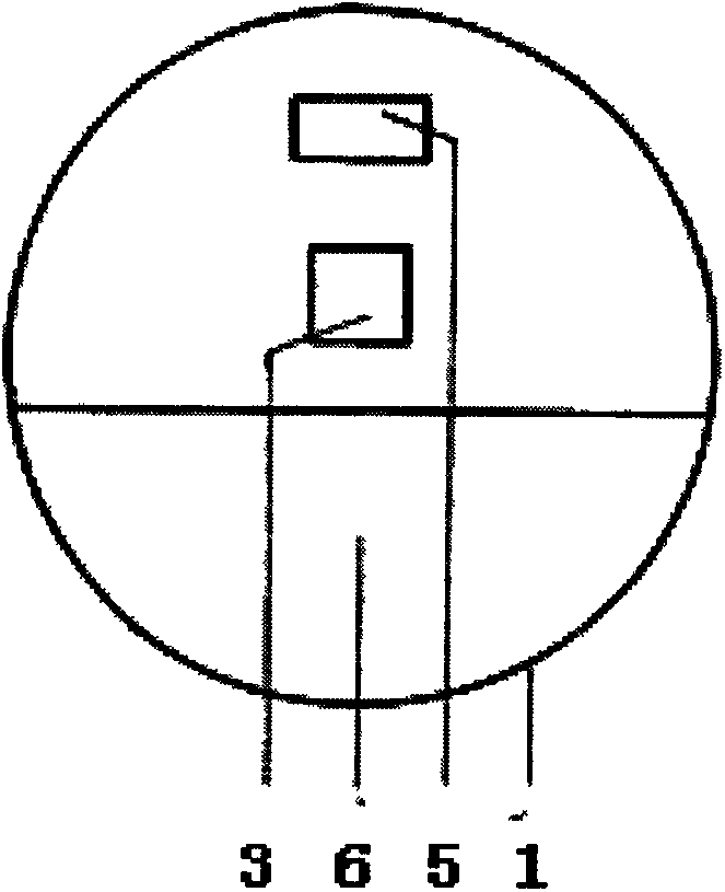 Horizontal barrel-shaped closed bottom-blown energy-saving glass melting furnace