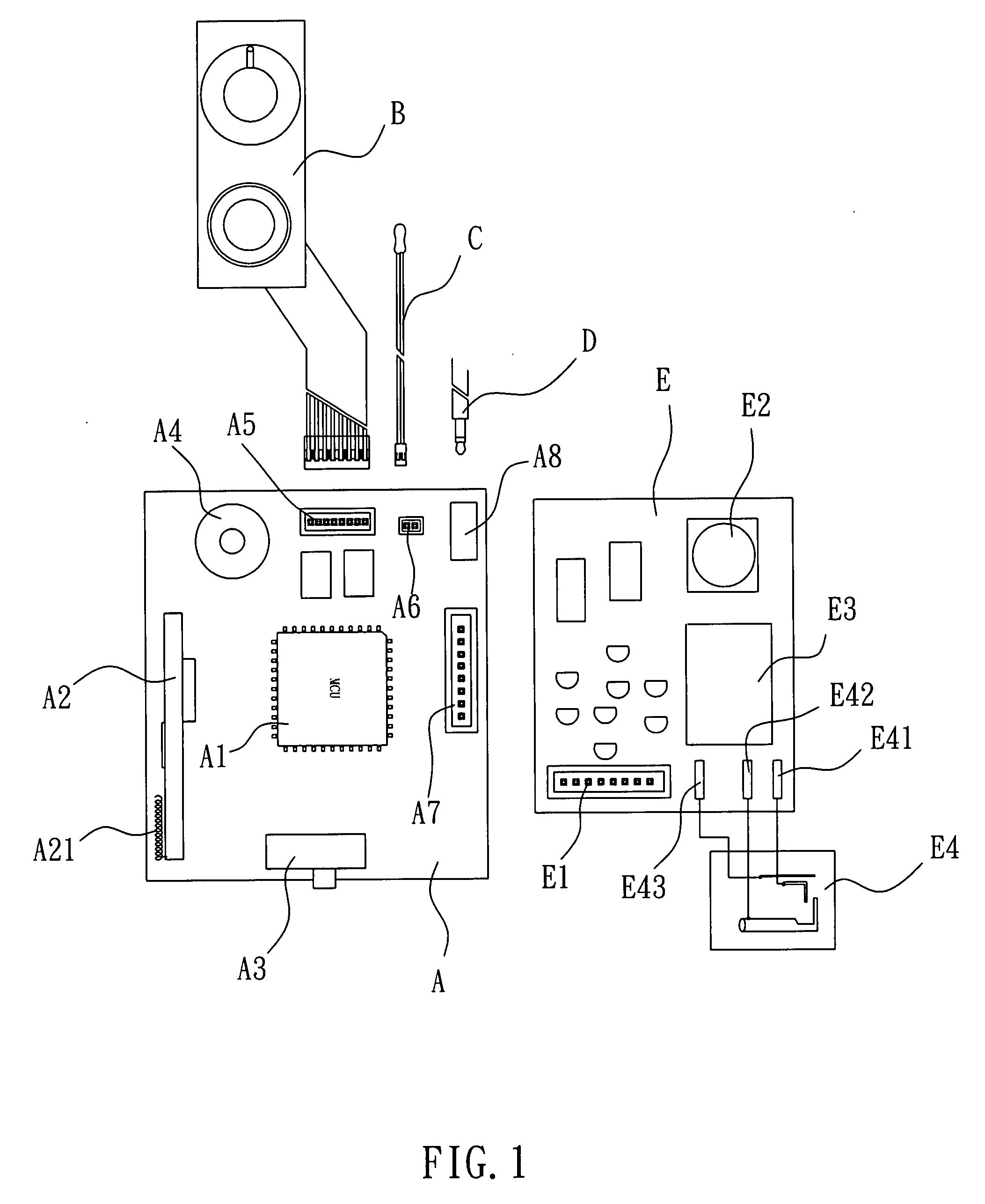 Device for remotely controlling ignition of a gas appliance by transmitting and receiving RF waves