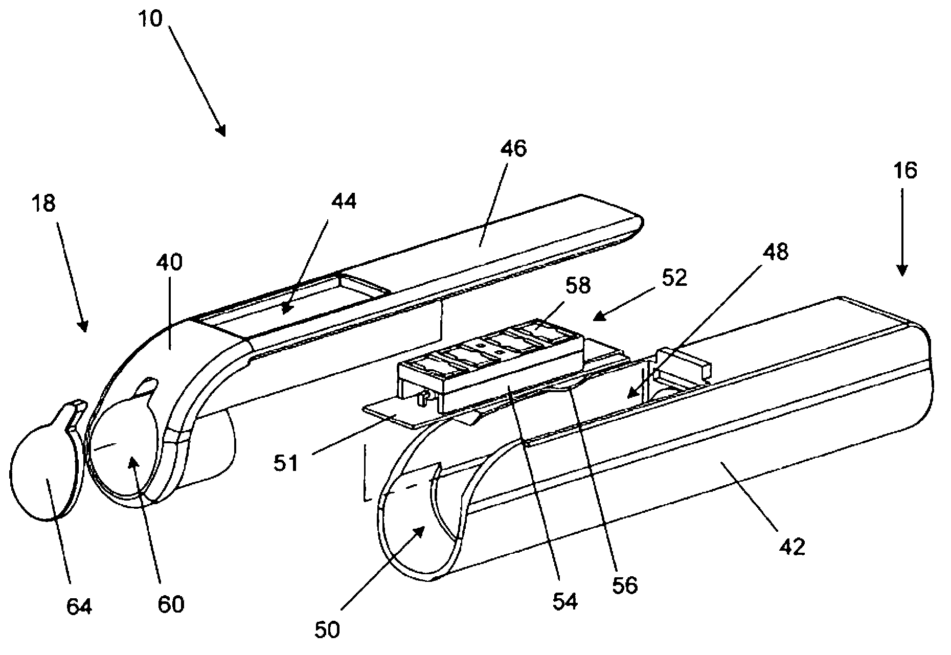 Replaceable cap for a dosing device