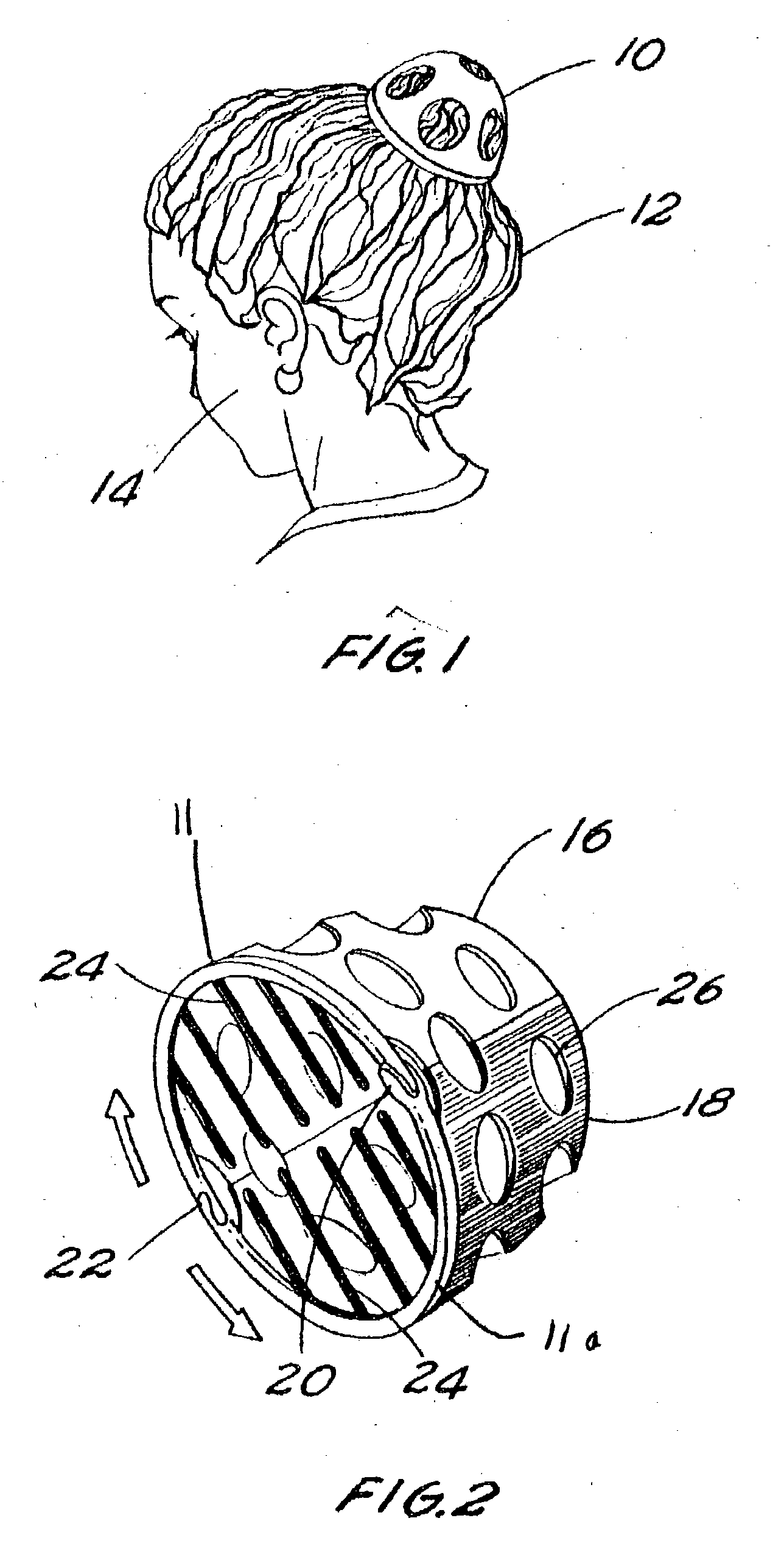 Hair holding and containment device