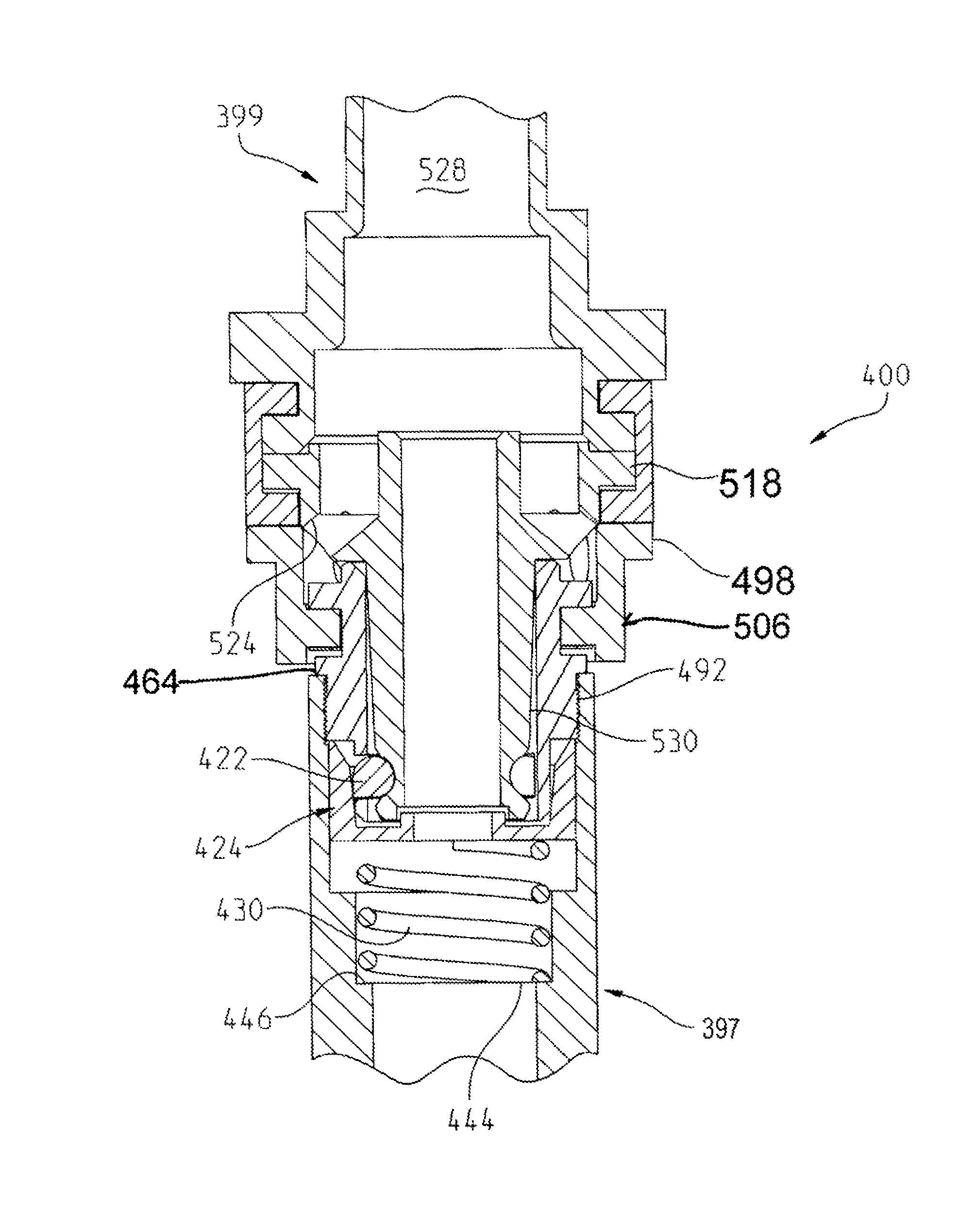 Quick connect coupler for glass container molding machine