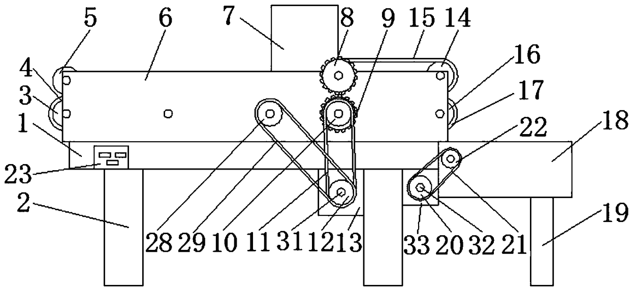 Device for cutting synthetic material bristles for glass grinding