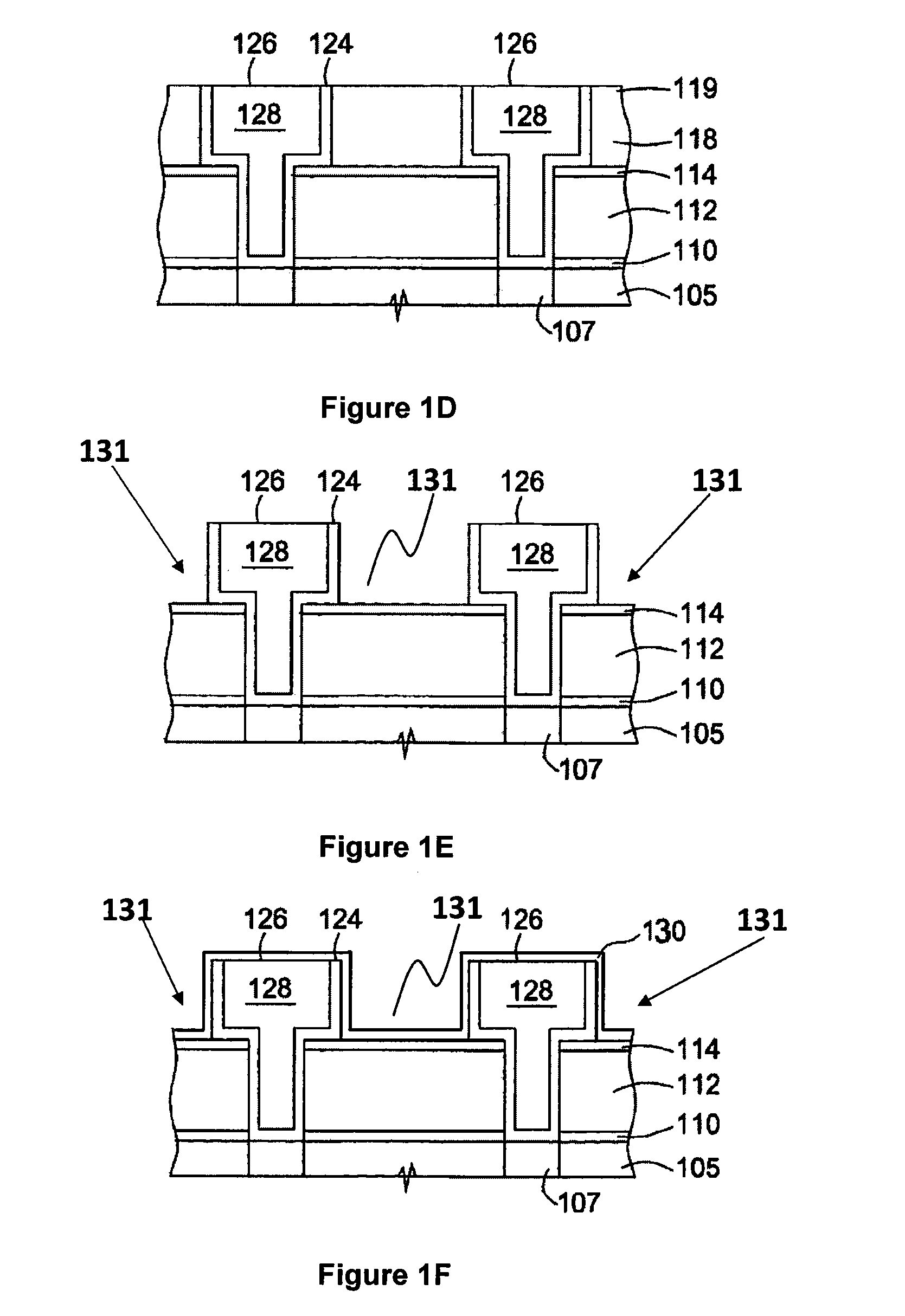 Process for damascene structure with reduced low-k damage