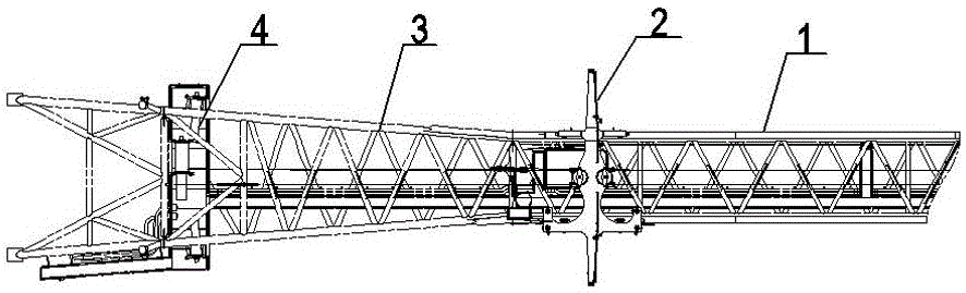 Angle-adjustable crane goods stabilizing system