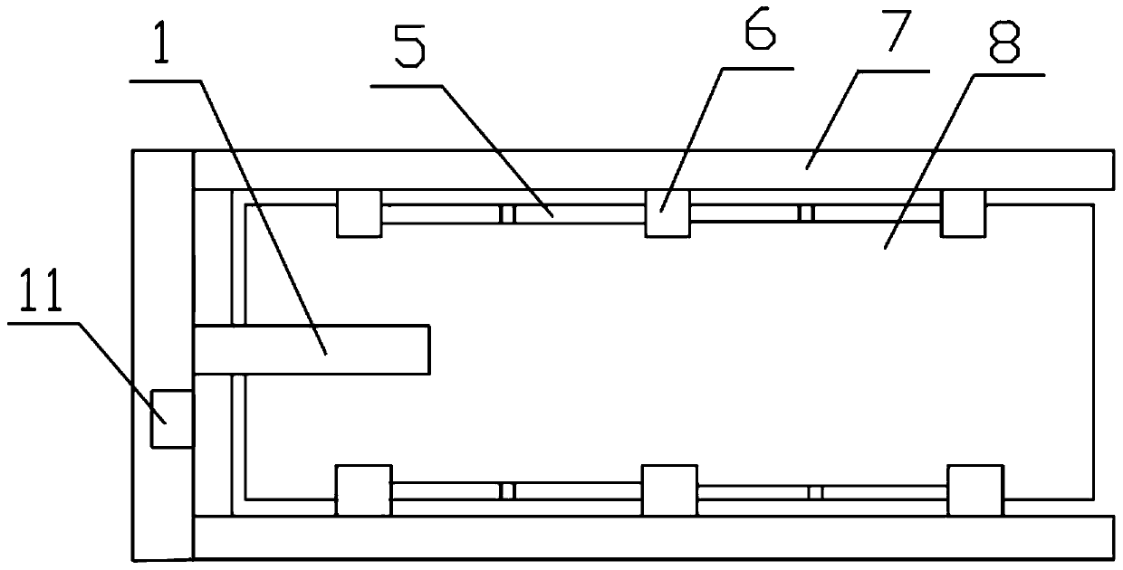 Shear lifting mechanism type trailer