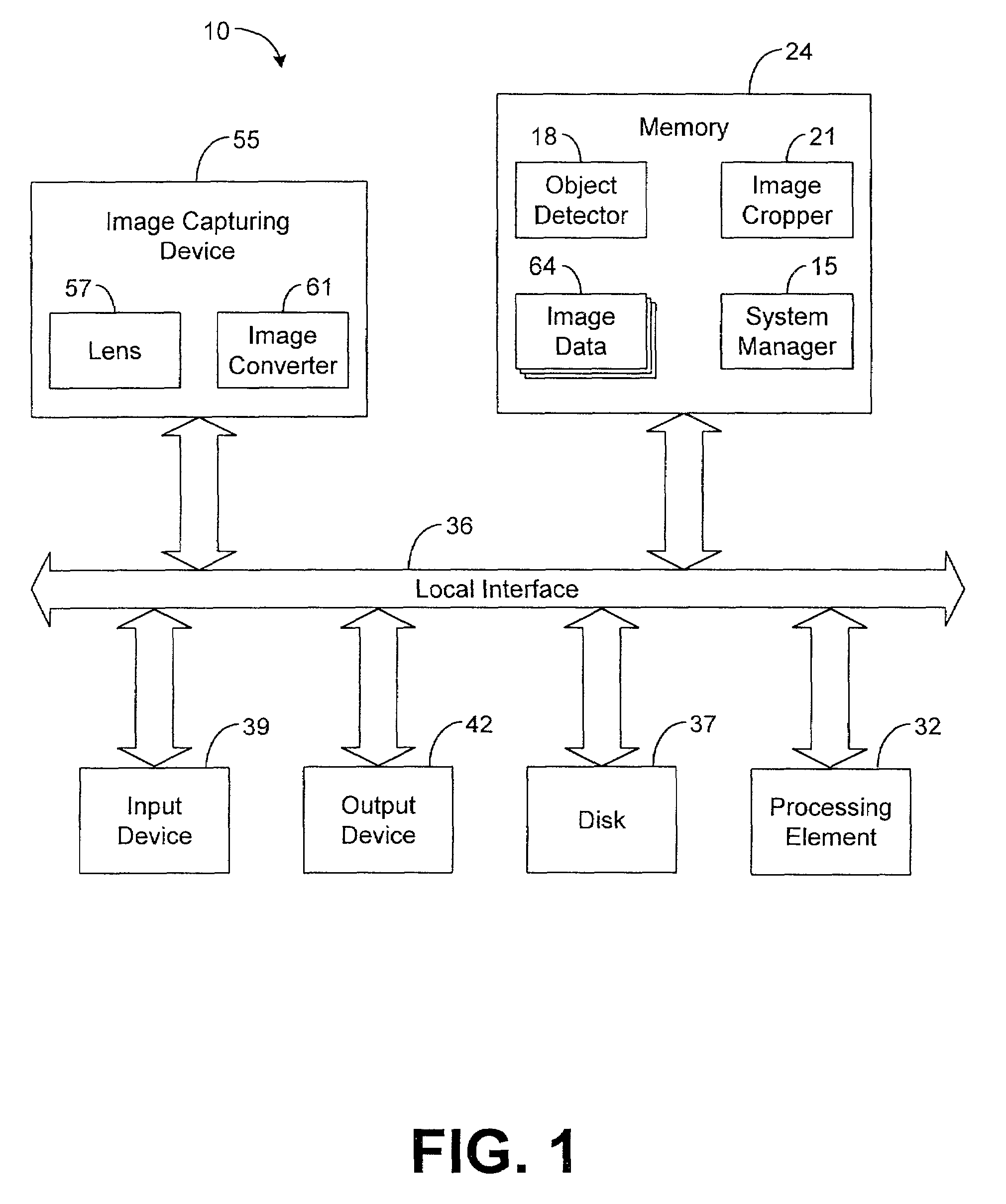 System and method for automatically cropping graphical images