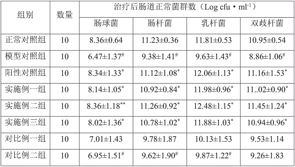 Green-plum-contained health care food composition capable of regulating intestinal flora, and preparation method