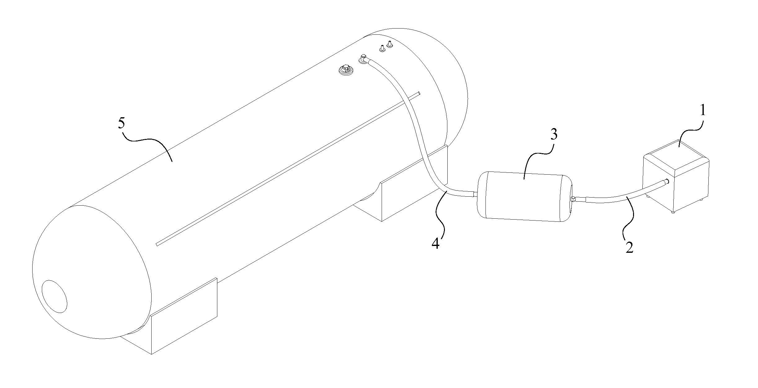 System for Cooling a Hyperbaric Chamber