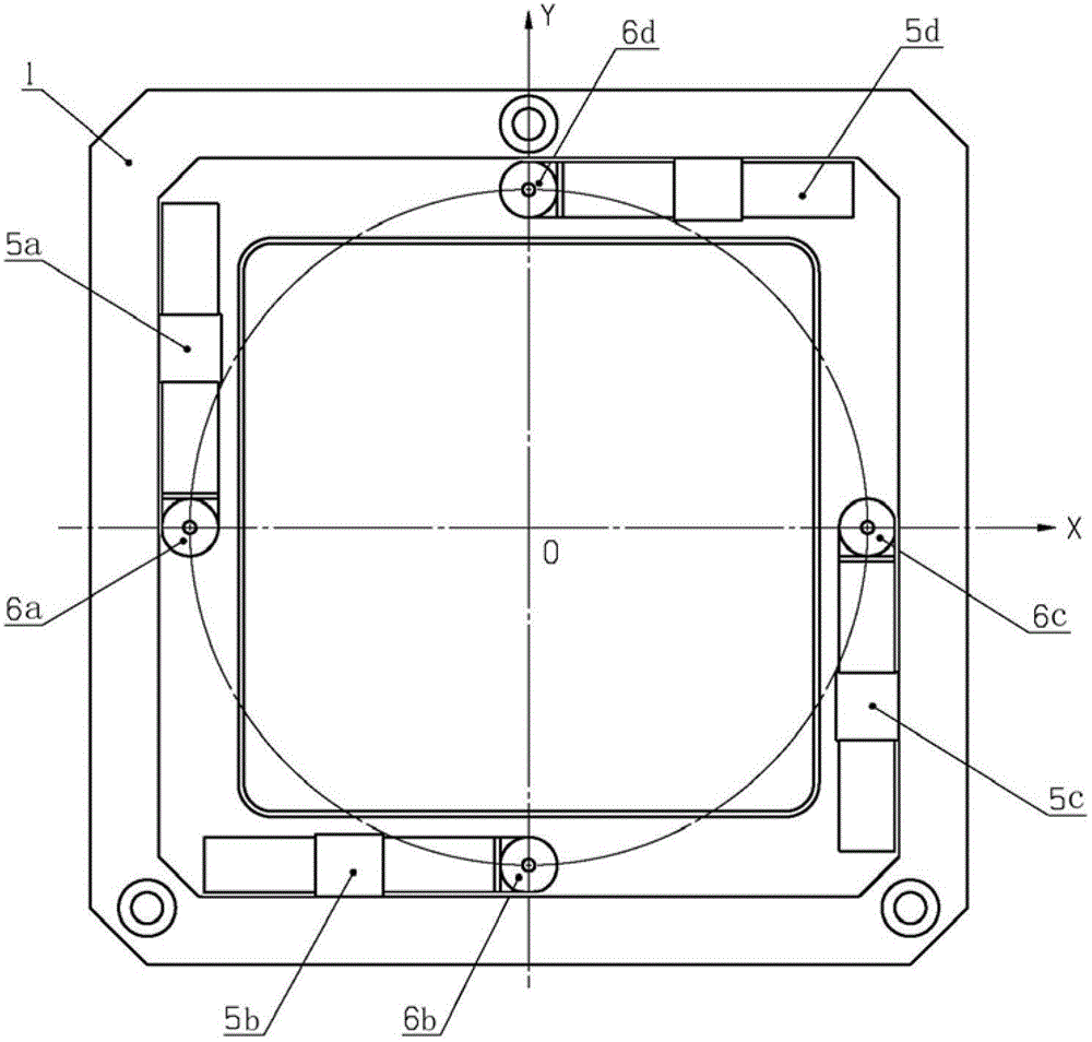 Two-dimensional transmissive fast reflecting mirror