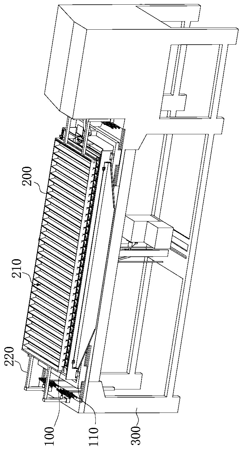 Overturning and lifting integrated driving tea machine