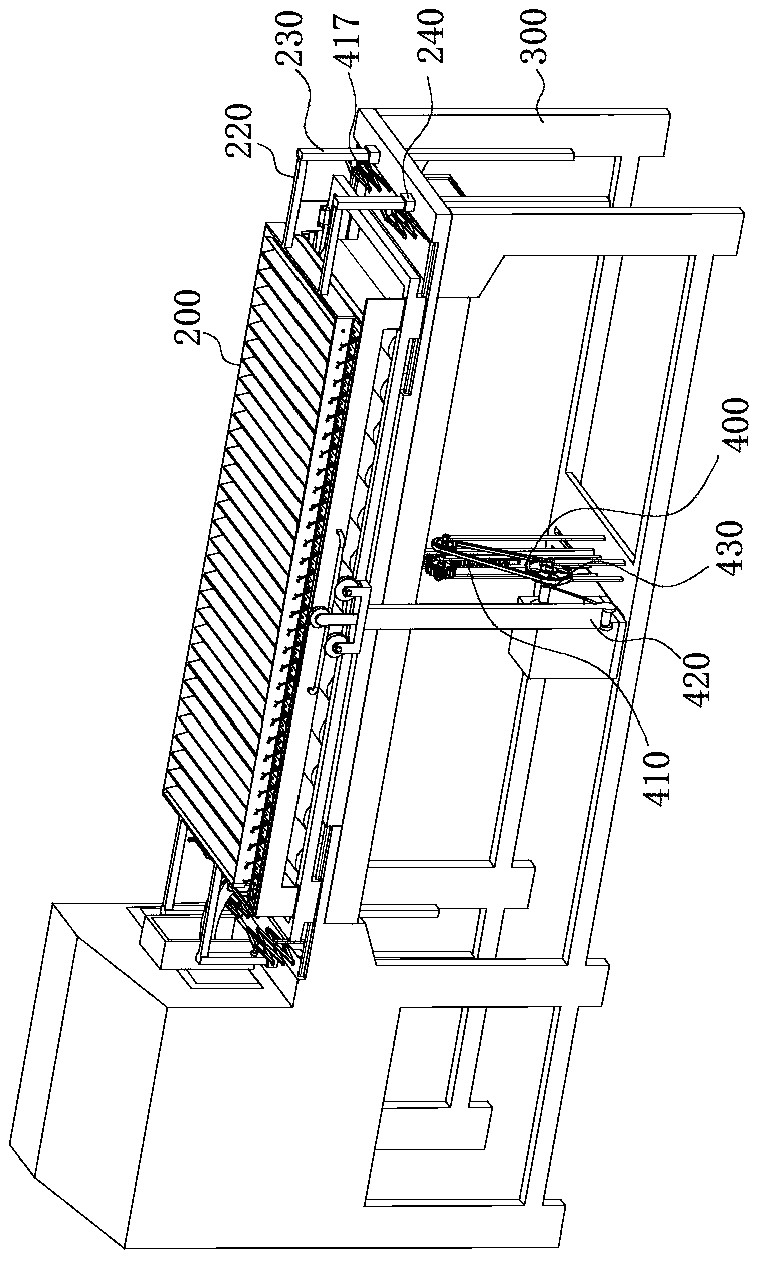 Overturning and lifting integrated driving tea machine