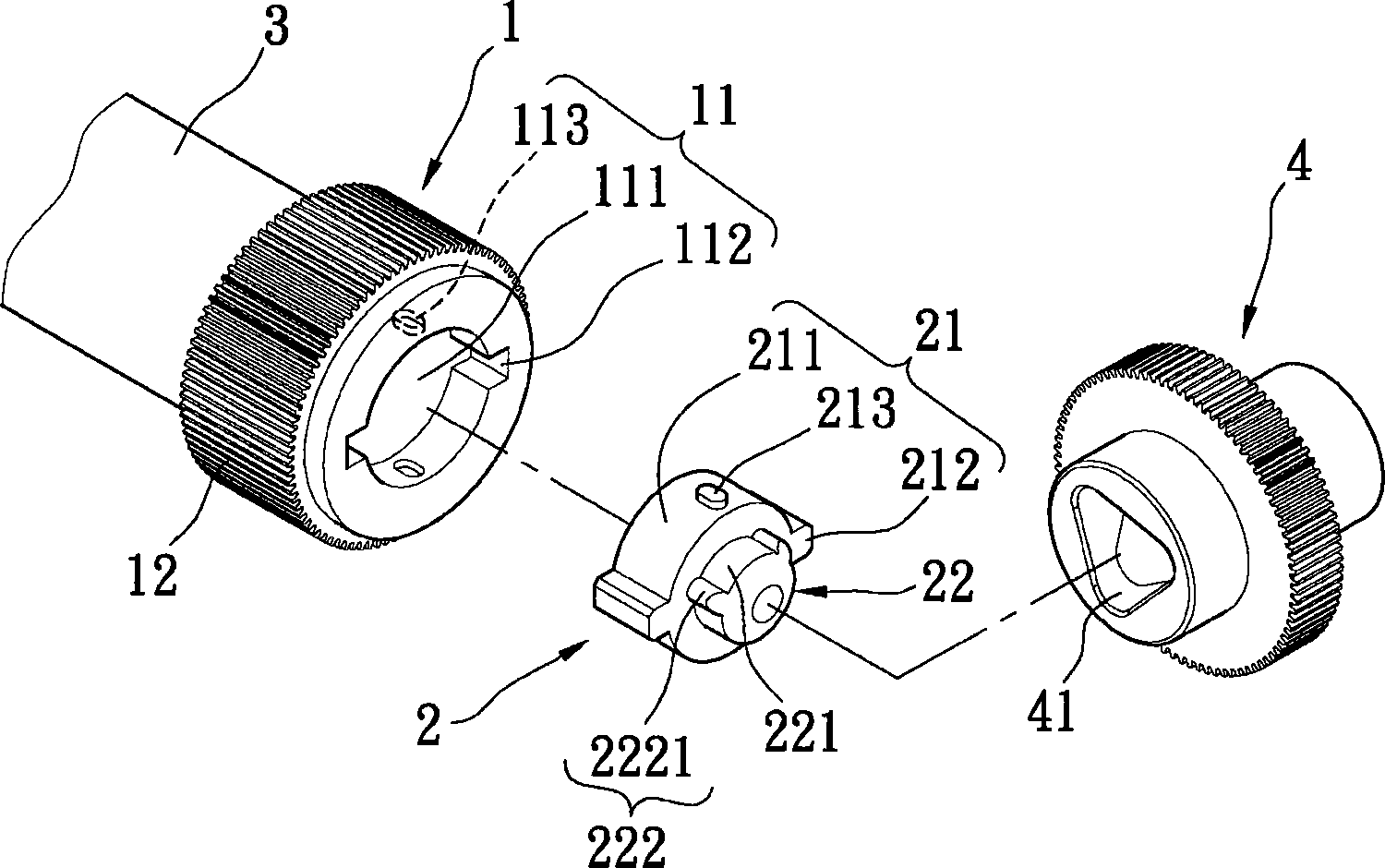 Photoreceptive drum connection assembly