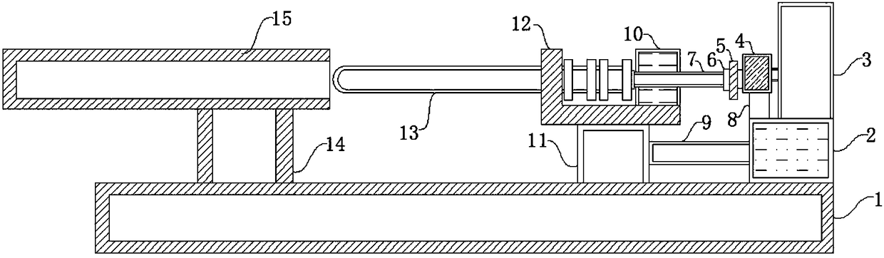 Cleaning device for vacuum collector tubes of solar water heater