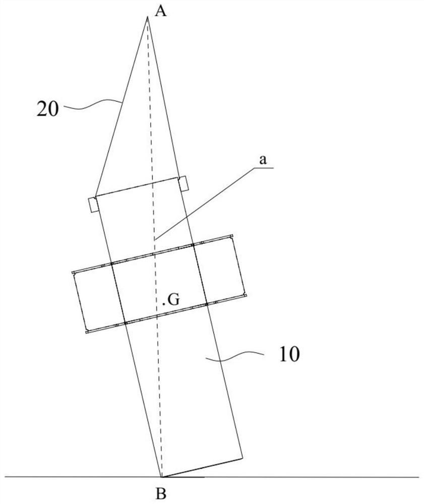 Steel column pulling auxiliary device and pulling method