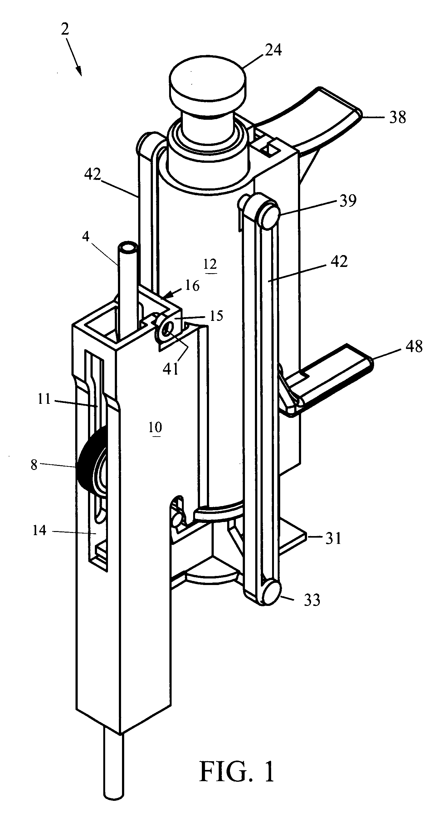 IV regulator with integral flushing mechanism