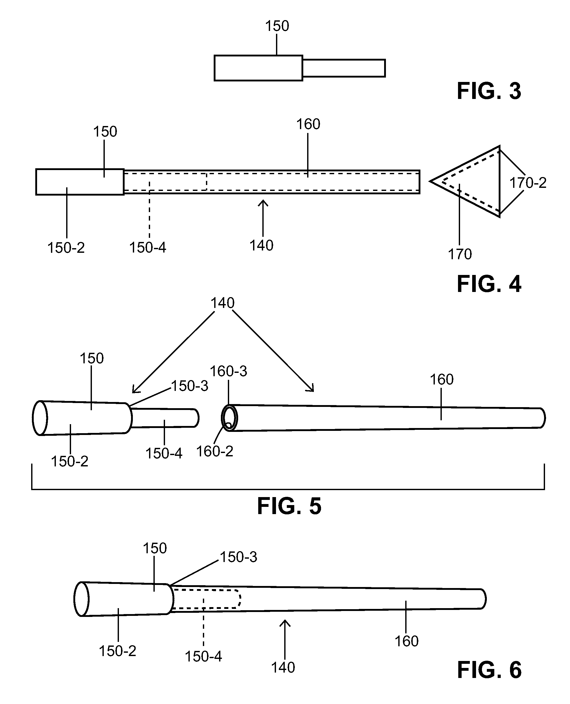 Apparatus for launching subcaliber projectiles at propellant operating pressures including the range of pressures that may be supplied by human breath