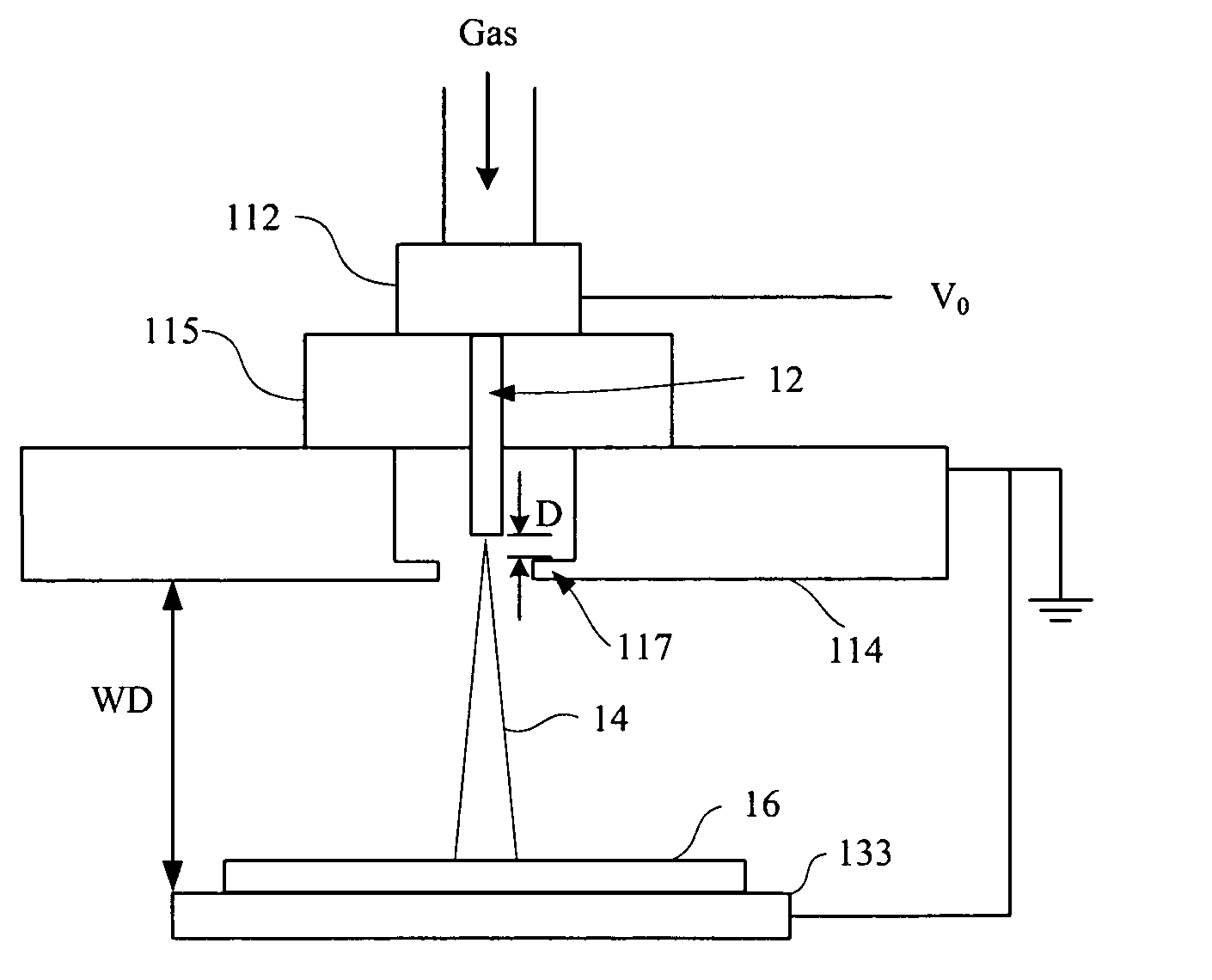 Nanopin manufacturing method and nanometer sized tip array by utilizing the method