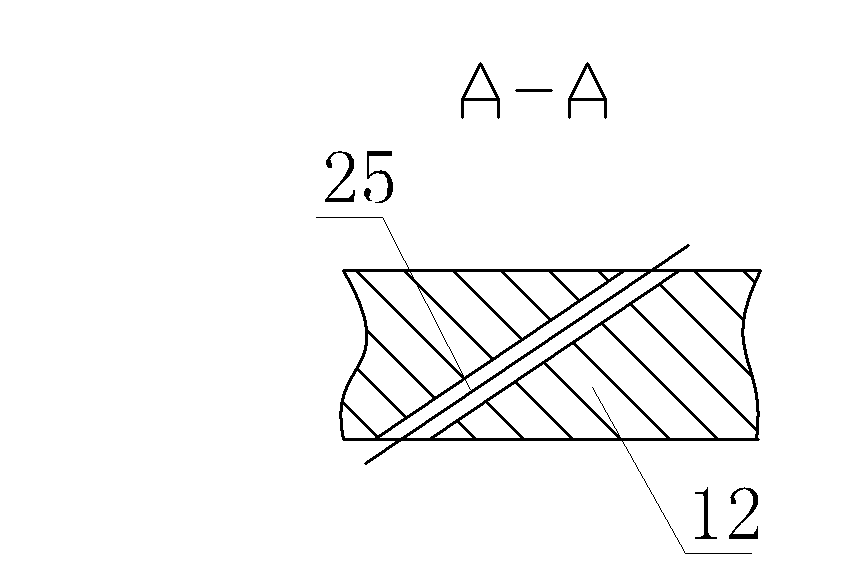 Large-flow liquid oxygen alcohol water vapor generator