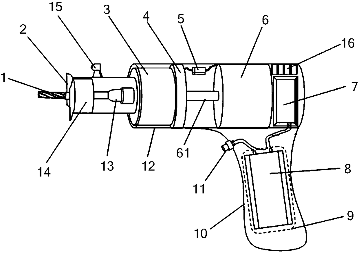 A rubber picking method, a rubber picking processor, a rubber picking needle drill, and a glue collecting system