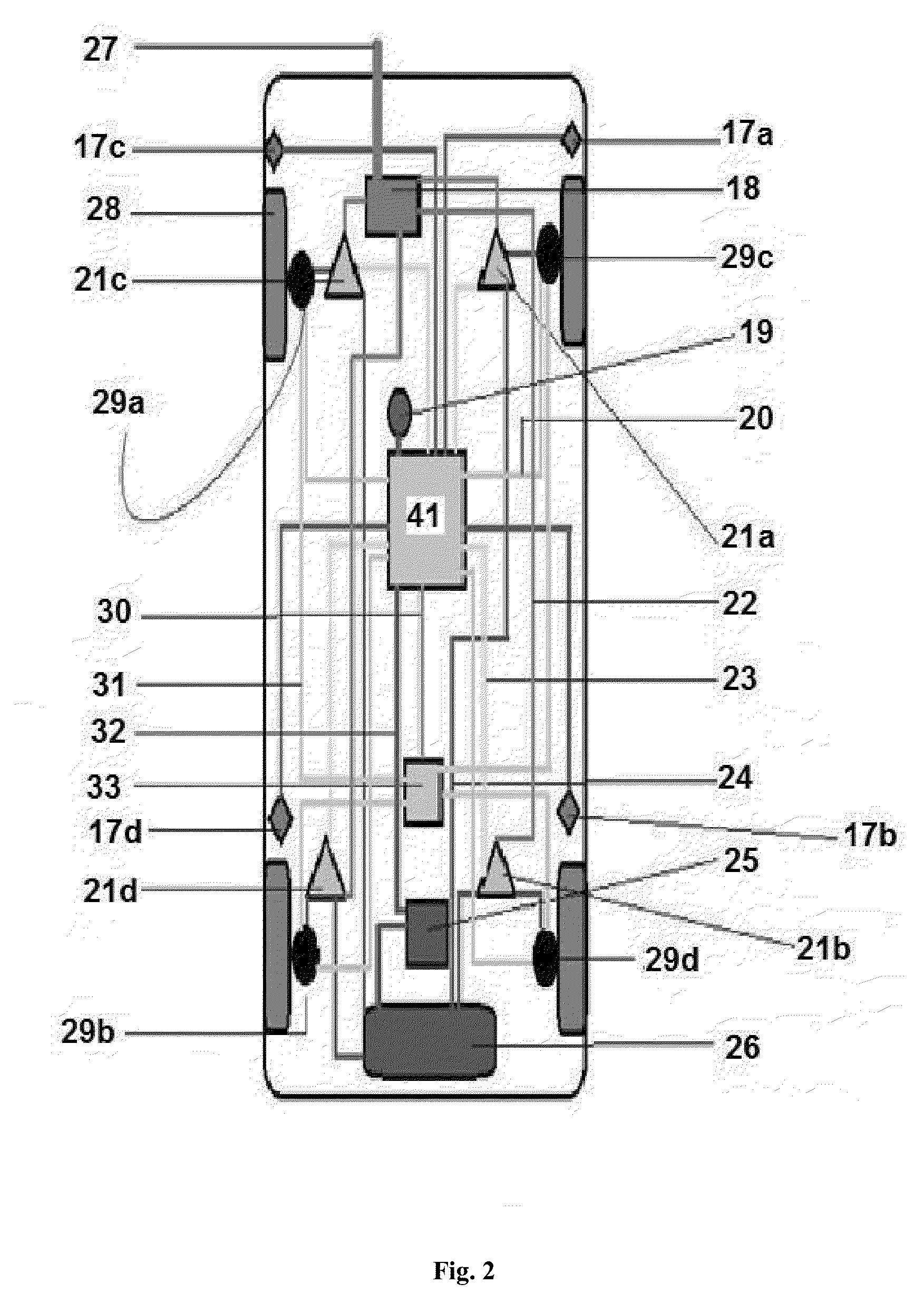 Air shock absorber with smart suspension system with height adjustment without losing comfort and safety