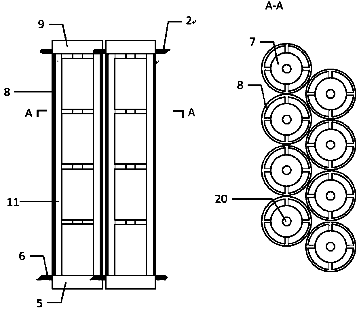 Output current balanced display data acquisition device of battery packs of bridge-type circuit