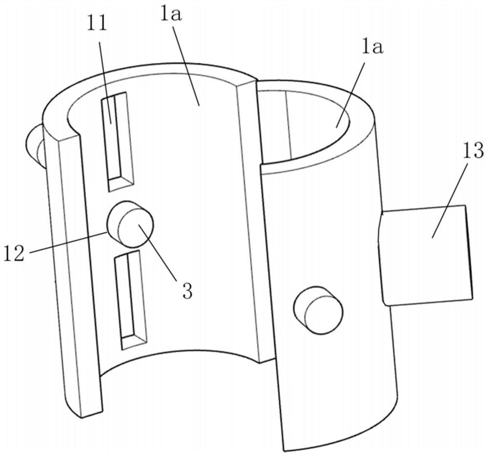 Cleaning device for soft tissue on surface of long bone