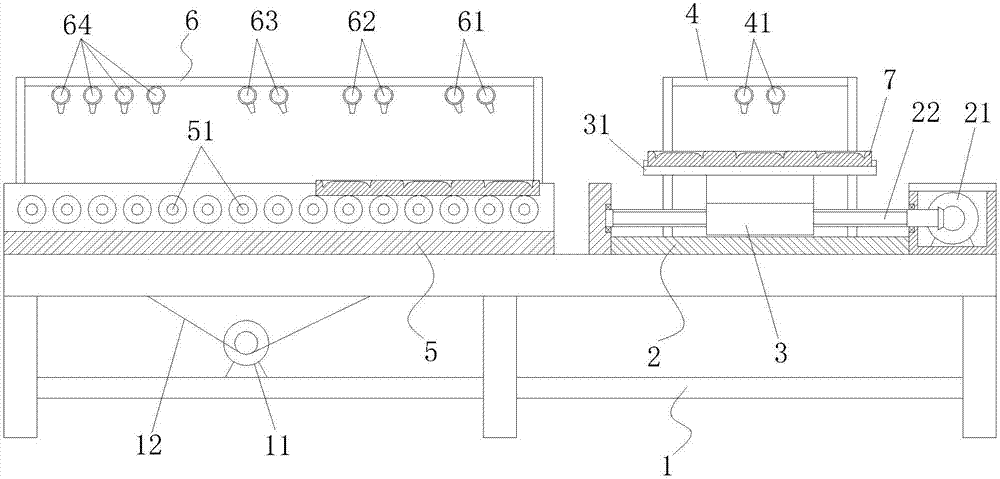 Dip angle provided special-shaped glass cover plate anti-dazzle surface treatment equipment