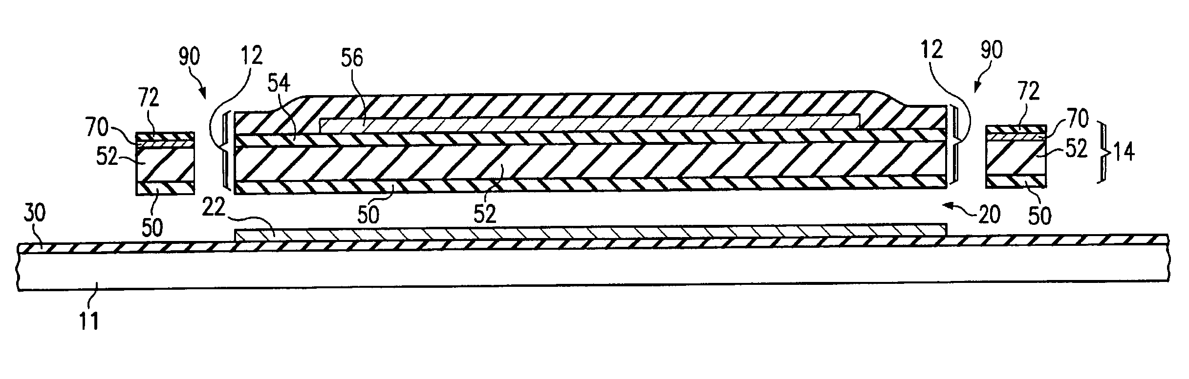 Microbolometer infrared detector elements and methods for forming same