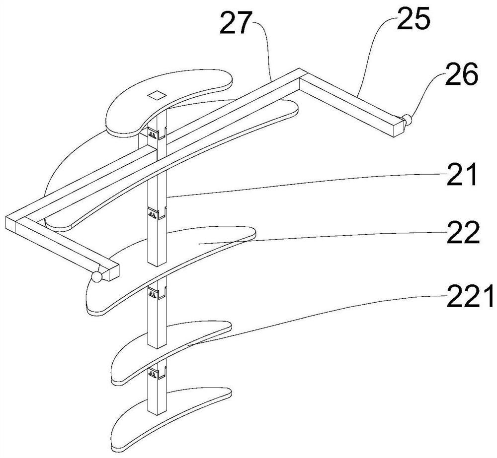 Fishbone-type exoskeleton device