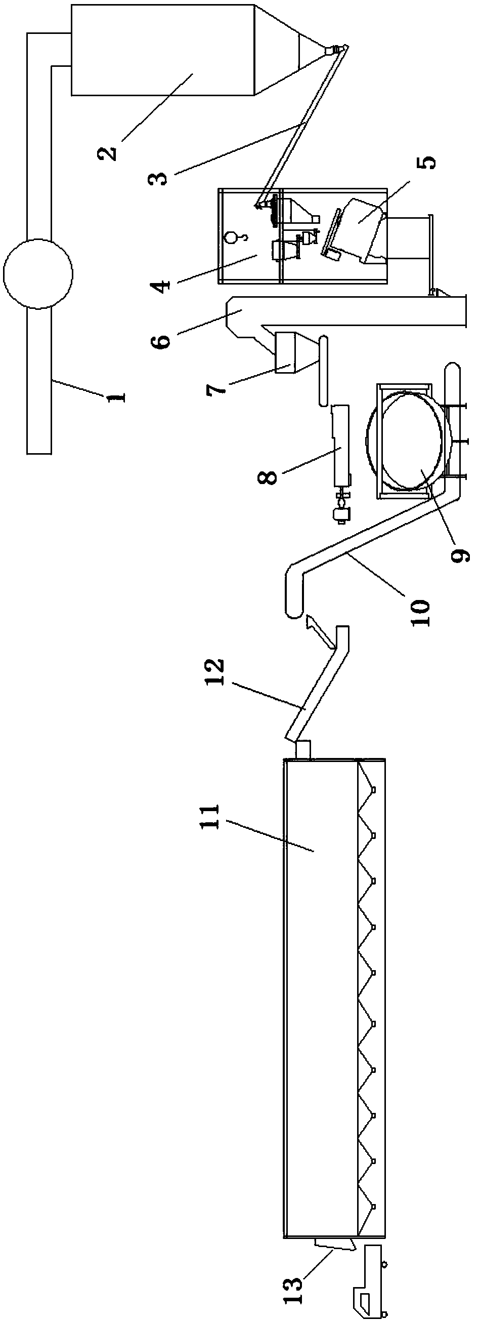 Automatic sintering-free haydite production equipment