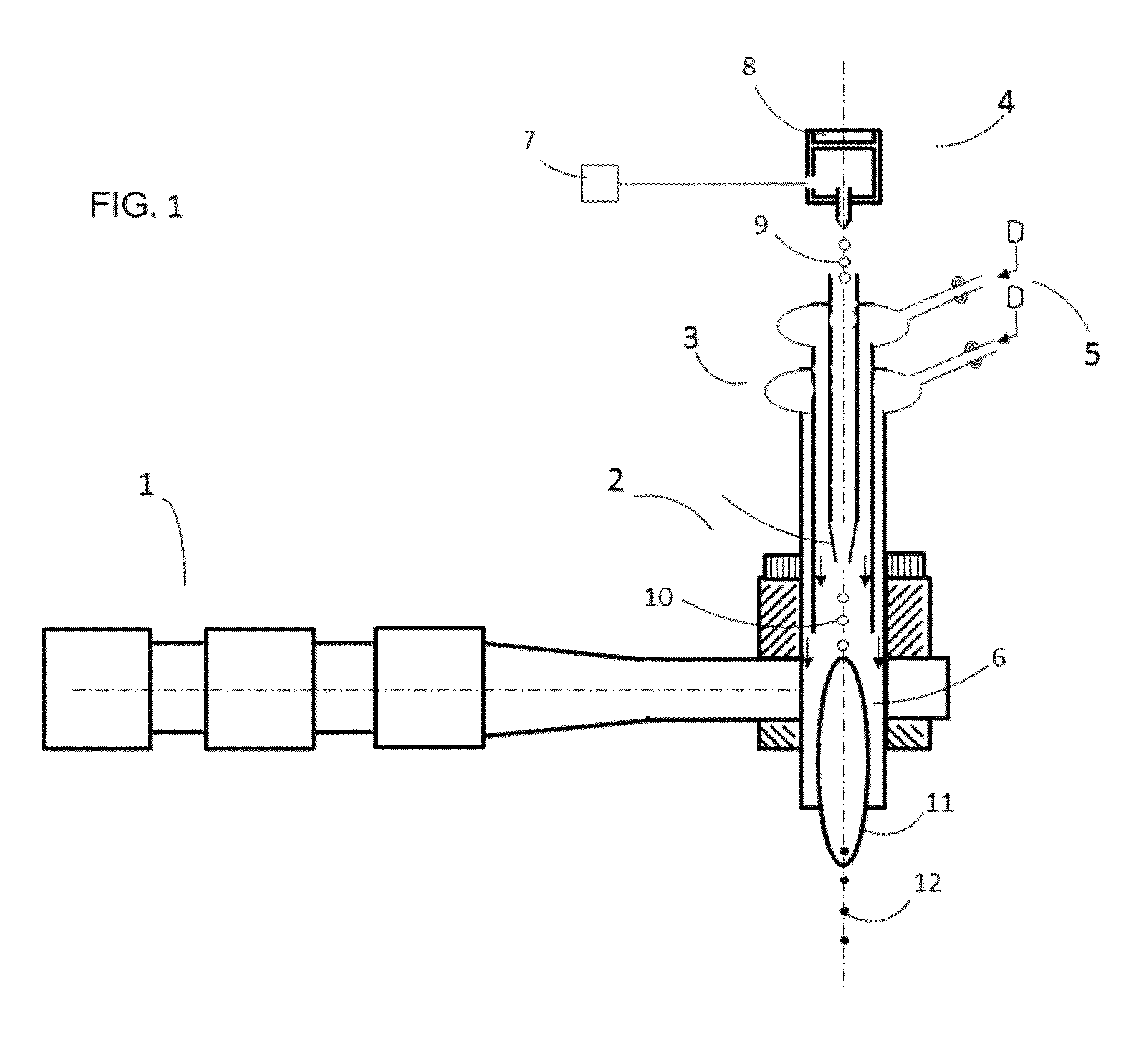 Method for the production of multiphase composite materials using microwave plasma process